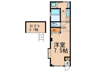 カマローテ池袋【1階】の間取り
