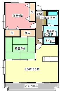 アンダンテ【1階】の間取り