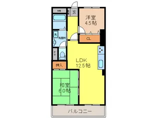 上野坂ハイツの間取り