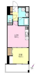 ラフィシア関内【10階】の間取り