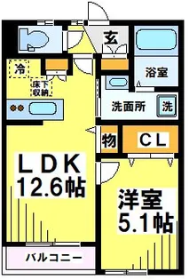 アリーナヒルズ【2階】の間取り