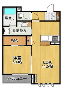 カーサ レジオ【1階】の間取り