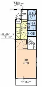 フジパレス デルフィ鳳南【2階】の間取り