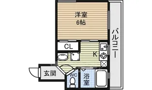 メゾンひまわり【4階】の間取り