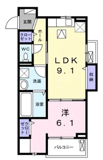 Domani(ドマーニ)【1階】の間取り