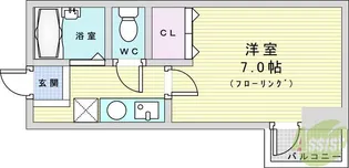 豊新・セリオ【2階】の間取り