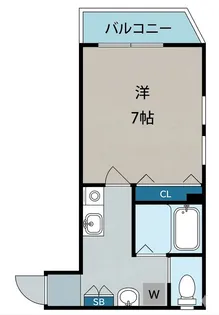 MIES【2階】の間取り