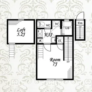 ヴィオレ国分寺【2階】の間取り