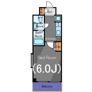 ガラ・シティ大崎【2階】の間取り