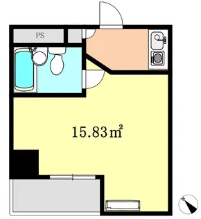 クラッシー久米川【6階】の間取り