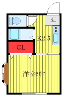 コーポM2【1階】の間取り