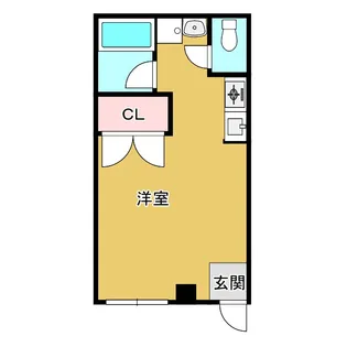 中沢椋館【1階】の間取り