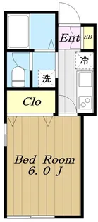 ハウスブロッサム2【2階】の間取り