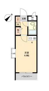 ライオンズマンション清瀬第2【1階】の間取り