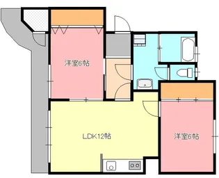 一の宮ビルコーポ【3階】の間取り