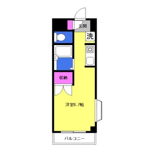 ANNEX【2階】の間取り