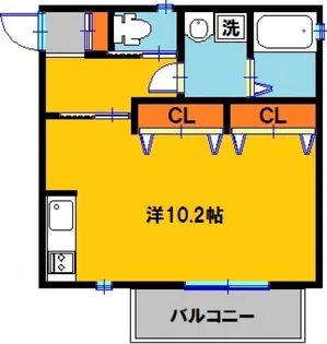 アーバンコート【2階】の間取り