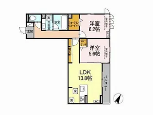 K Front【3階】の間取り