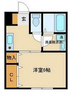 ヴィラ・サンフラワー【2階】の間取り