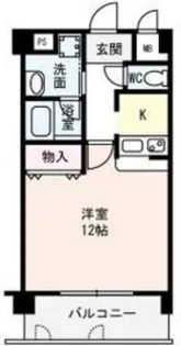 ジュネス花園【6階】の間取り