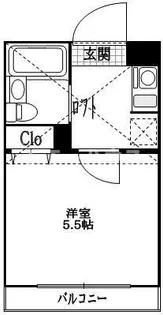 カーサフロール西船【2階】の間取り