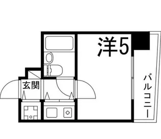 朝日プラザサウスコア姫路【7階】の間取り