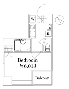 アイル池袋NORTH・弐番館【3階】の間取り