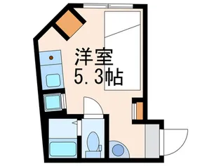 HJ PLACE 初台南【3階】の間取り