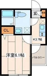 WITH PLACEさがみ野【2階】の間取り