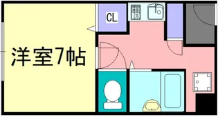 グラン・シャルム【5階】の間取り