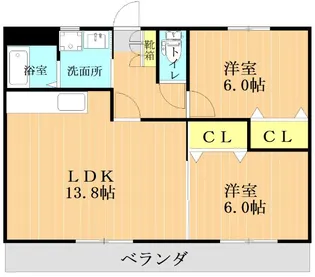 GRANDER【1階】の間取り