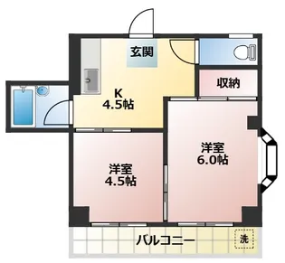 第一平成ビル【3階】の間取り