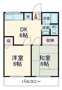 サンエイトB【2階】の間取り