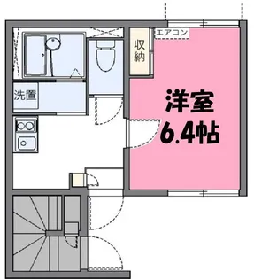 レーヴ【1階】の間取り