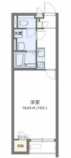 クレイノシャイン万倍【1階】の間取り