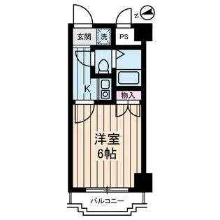 ダイホープラザ調布【3階】の間取り