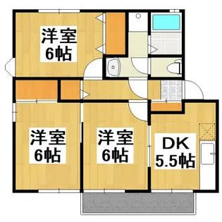 サンライトスクエア II【1階】の間取り