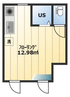 アーバンプレイス落合XVI【1階】の間取り