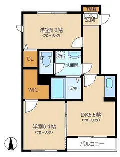グリーンルーフ08【3階】の間取り