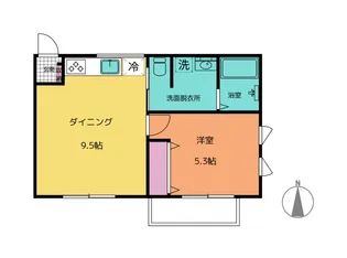 メゾンえん【2階】の間取り