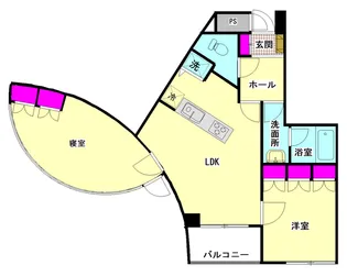 ヴィラ・グラノーバ【3階】の間取り