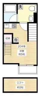リルゼ赤堤【2階】の間取り