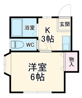 ドレミI【1階】の間取り
