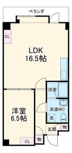 NOVA京橋【4階】の間取り