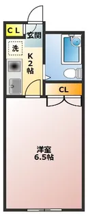 ドミール光洋【1階】の間取り