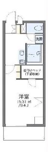 レオパレスJOLLYVILLA【1階】の間取り