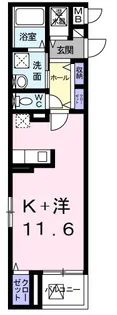 スウィートバジル【3階】の間取り
