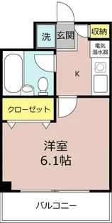E’Sハイツ【4階】の間取り