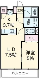 パストラーレ【2階】の間取り