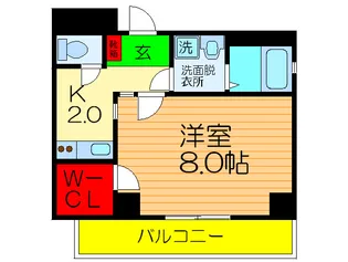 ドマ-ニ【4階】の間取り